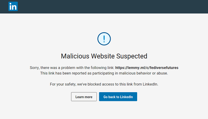 lemmy-linkedin-malicious-website-suspected