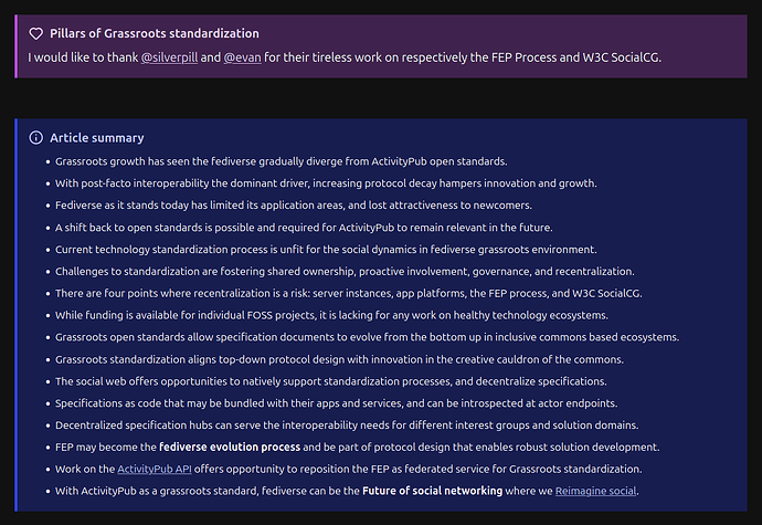 Summary of the blog post I published. See the alt-text below the image